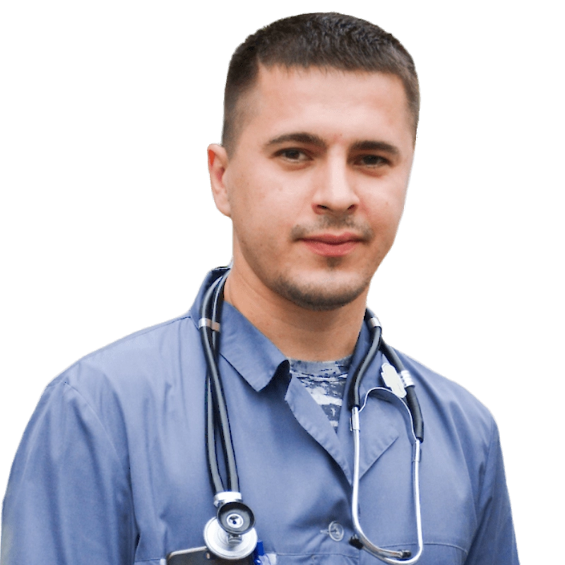 Осипов Егор Дмитриевич - фельдшер клиники Метод Довженко для жителей города Долгопрудный